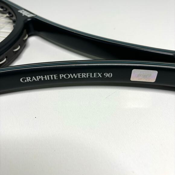 Prince Graphite Powerflex 90 Tennis Racquet With Cover - Picture 4 of 7